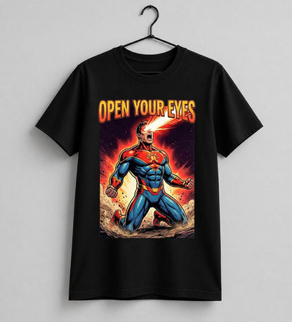 Open Your Eyes — Oversized Graphic Tee